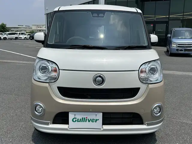 ダイハツ ムーヴ キャンバス G メイクアップ SA Ⅲ 奈良県 2018(平30)年 0.8万km パールホワイトⅢ/ナチュラルベージュマイカメタリック 2トーン 両側パワースライドドア/純正ナビ(フルセグTV/CD/DVD/AM・FM/BT)/バックカメラ/ビルトインETC/スマートアシストIII/衝突回避支援ブレーキ機能/車線逸脱警報機能/誤発進抑制機能/先行車発進お知らせ機能/LEDヘッドライト/専用ドアバイザー