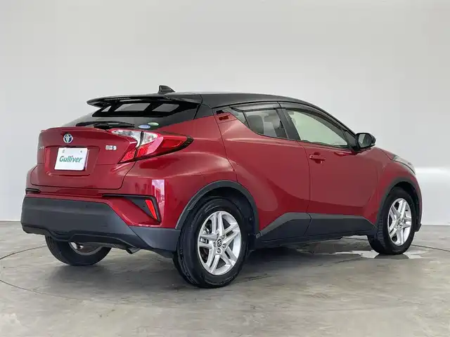 トヨタ Ｃ－ＨＲ S 埼玉県 2020(令2)年 2.3万km ブラック/エモーショナルレッドⅡ 2トーン 純正８インチディスプレイオーディオ　パノラミックビューモニター　ビルトインＥＴＣ２．０　ドライブレコーダー　セーフティセンス　レーダークルーズコントロール　純正アルミホイール　オートハイビーム　ＬＥＤ