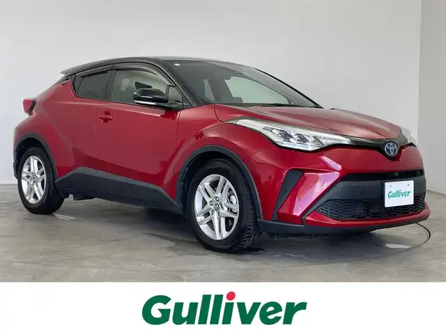 トヨタ Ｃ－ＨＲ S 埼玉県 2020(令2)年 2.3万km ブラック/エモーショナルレッドⅡ 2トーン 純正８インチディスプレイオーディオ　パノラミックビューモニター　ビルトインＥＴＣ２．０　ドライブレコーダー　セーフティセンス　レーダークルーズコントロール　純正アルミホイール　オートハイビーム　ＬＥＤ
