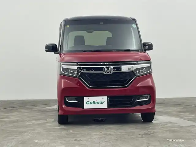 ホンダ Ｎ ＢＯＸ カスタム G L ホンダセンシング 群馬県 2018(平30)年 3.2万km ミラノレッド 衝突軽減　社外７型ナビ　両側パワースライドドア　　バックカメラ　ビルトインＥＴＣ　ＬＥＤオートヘッドライト　クルーズコントロール　ＡＢＳ　横滑り防止装置　純正１４インチアルミホイール　盗難防止装置