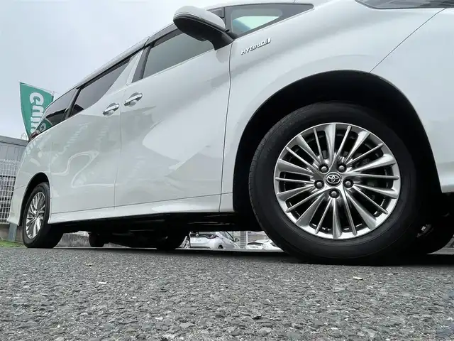 トヨタ アルファードハイブリット SR 宮城県 2019(令1)年 1.4万km ホワイトパールクリスタルシャイン ワンオーナー/4WD/純正メモリーナビ/（ＡＭ／ＦＭ／ＣＤ／ＤＶＤ／Ｂｌｕｅｔｏｏｔｈ）　/フルセグテレビ　/レザーシート　/プリクラッシュセーフティー　/レーダークルーズコントロール　/レーンキープアシスト　/コーナーセンサー/横滑り防止装置/オートマチックハイビーム/オートライト/前席シートヒーター/前席パワーシート/シートメモリー/パワーバックドア/両側パワースライドドア/スマートキー/プッシュスタート/ＥＴＣ/バックカメラ/電動パーキングブレーキ/電動格納ミラー/テレビキャンセラー/スペアタイヤ