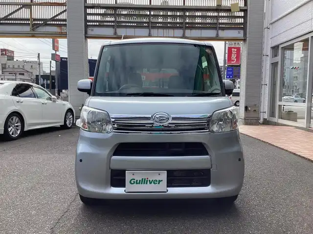 ダイハツ タント X スマートセレクション SA 鹿児島県 2014(平26)年 3.1万km ブライトシルバーメタリック 純正オーディオ　CD/AUX/FM/AM/純正フロアマット/純正ドアバイザー/プッシュスタート/片側パワースライドドア/イージークローザー/アイドリングストップ/コーナーセンサー/オートエアコン/スマートアシスト/　衝突軽減ブレーキ・横滑り防止装置/分割可倒式リアシート
