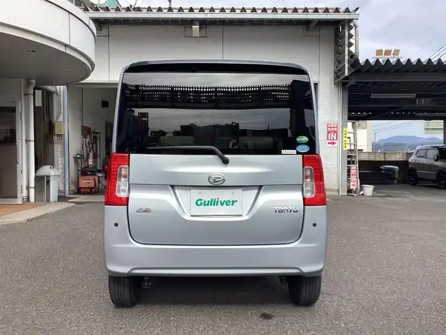 ダイハツ タント X スマートセレクション SA 鹿児島県 2014(平26)年 3.1万km ブライトシルバーメタリック 純正オーディオ　CD/AUX/FM/AM/純正フロアマット/純正ドアバイザー/プッシュスタート/片側パワースライドドア/イージークローザー/アイドリングストップ/コーナーセンサー/オートエアコン/スマートアシスト/　衝突軽減ブレーキ・横滑り防止装置/分割可倒式リアシート