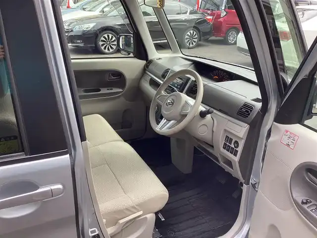 ダイハツ タント X スマートセレクション SA 鹿児島県 2014(平26)年 3.1万km ブライトシルバーメタリック 純正オーディオ　CD/AUX/FM/AM/純正フロアマット/純正ドアバイザー/プッシュスタート/片側パワースライドドア/イージークローザー/アイドリングストップ/コーナーセンサー/オートエアコン/スマートアシスト/　衝突軽減ブレーキ・横滑り防止装置/分割可倒式リアシート