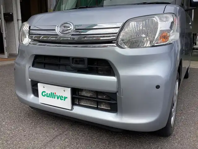 ダイハツ タント X スマートセレクション SA 鹿児島県 2014(平26)年 3.1万km ブライトシルバーメタリック 純正オーディオ　CD/AUX/FM/AM/純正フロアマット/純正ドアバイザー/プッシュスタート/片側パワースライドドア/イージークローザー/アイドリングストップ/コーナーセンサー/オートエアコン/スマートアシスト/　衝突軽減ブレーキ・横滑り防止装置/分割可倒式リアシート