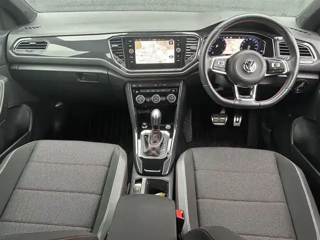 フォルクスワーゲン ＶＷ Ｔ－ロック TDI スポーツ 茨城県 2020(令2)年 3.5万km ピュアホワイト ワンオーナー/前後ドラレコ/パドルシフト/アクティブインフォディスプレイ/ブラックルーフ/DiscoverProナビ（SSD)/　CD/DVD/フルセグTV/BT/AppleCarPlay/キーレスアクセス/アンビエントライト（レッド）/ACC/パークディスタンスコントロール