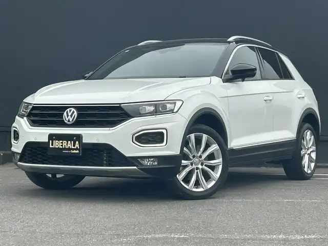 フォルクスワーゲン ＶＷ Ｔ－ロック TDI スポーツ 茨城県 2020(令2)年 3.5万km ピュアホワイト ワンオーナー/前後ドラレコ/パドルシフト/アクティブインフォディスプレイ/ブラックルーフ/DiscoverProナビ（SSD)/　CD/DVD/フルセグTV/BT/AppleCarPlay/キーレスアクセス/アンビエントライト（レッド）/ACC/パークディスタンスコントロール
