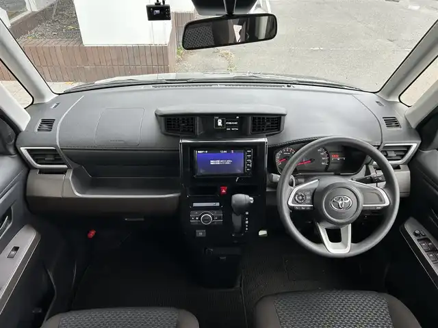 トヨタ ルーミー G－T 静岡県 2020(令2)年 1.7万km ブラックマイカメタリック スマートアシスト/純正7インチナビ/（FM/AM/CD/SD/Bluetooth/フルセグTV）/ビルトインETC/両側電動スライド/スマートキー/スペアキー/ドラレコ/オートライト/オートハイビーム/純正フロアマット/LEDヘッドライト/純正14AW