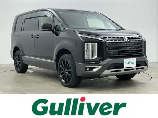 三菱 デリカＤ：５ ジャスパー 岡山県 2021(令3)年 4.3万km エメラルドブラックパール/アイガーグレーメタリック アルパイン１１インチナビ/【Bluetooth/フルセグTV/CD/DVD/HDMI/USB】/社外10.1フリップダウンモニター/全方位カメラ/衝突軽減ブレーキ/100V電源/追従型クルーズコントロール/両側パワースライドドア/社外ドライブレコーダー（前後）/ブラインドスポットモニター/ＬＥＤヘッドライト/オートハイビーム/フォグランプ/ビルトインＥＴＣ/オートブレーキホールド/パドルシフト/純正フロアマット