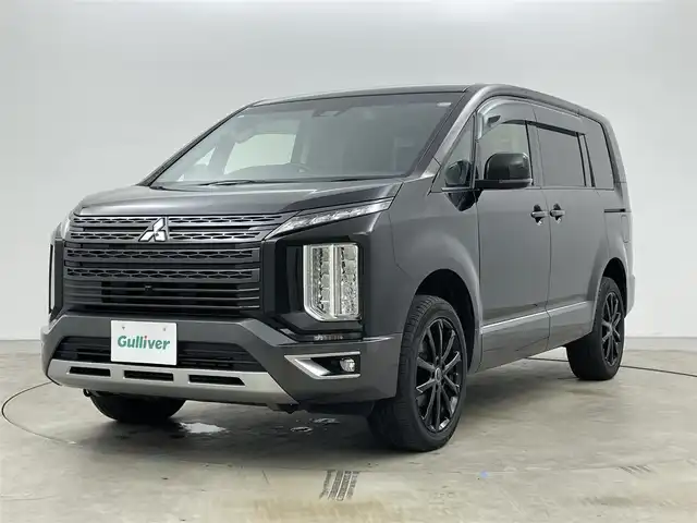 三菱 デリカＤ：５ ジャスパー 岡山県 2021(令3)年 4.3万km エメラルドブラックパール/アイガーグレーメタリック アルパイン１１インチナビ/【Bluetooth/フルセグTV/CD/DVD/HDMI/USB】/社外10.1フリップダウンモニター/全方位カメラ/衝突軽減ブレーキ/100V電源/追従型クルーズコントロール/両側パワースライドドア/社外ドライブレコーダー（前後）/ブラインドスポットモニター/ＬＥＤヘッドライト/オートハイビーム/フォグランプ/ビルトインＥＴＣ/オートブレーキホールド/パドルシフト/純正フロアマット