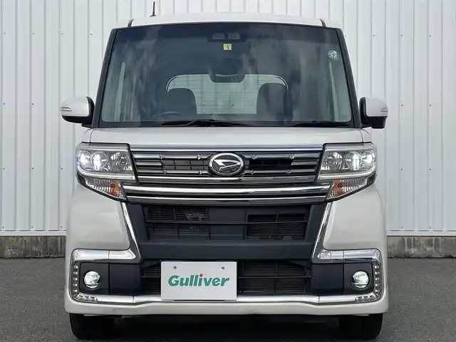 ダイハツ タント カスタム RS トップED SA Ⅲ 福岡県 2017(平29)年 6.8万km パールホワイトⅢ スマートアシストIII/衝突軽減/レーンアシスト/オートハイビーム/コーナーセンサー/純正ナビ（ＮＭＺＫ－Ｗ６７Ｄ）/フルセグTV/CD/DVD/BT/SD/AM/FM/バックカメラ/両側パワースライドドア/シートヒーター/ＬＥＤオートライト/純正アルミ/ステアリングリモコン/ＥＴＣ/アイドリングストップ/スマートキー/プッシュスタート
