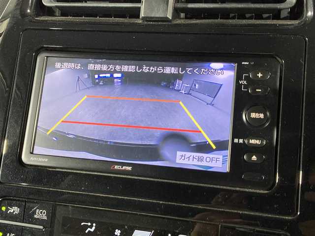 トヨタ プリウス A ツーリングセレクション 沖縄県 2016(平28)年 7.1万km 黒 禁煙車/衝突軽減ブレーキ/モデリスタエアロ/イクリプス製ナビ/バックカメラ/ＥＴＣ/HUD/電動格納ウィンカーミラー/インテリジェントパーキングアシスト/BSM/LEDヘッドライト/オートライト/純正アルミホイール/純正フロアマット