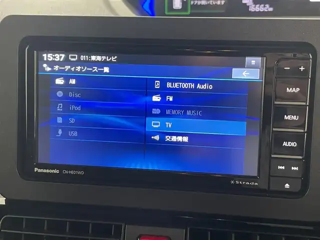 ダイハツ タント カスタム RS 愛知県 2022(令4)年 1.7万km ブラックマイカメタリック 社外７型ナビ　フルセグＴＶ　Ｂｌｕｅｔｏｏｔｈ　ＥＴＣ　バックカメラ　両側パワースライドドア　ＬＥＤヘッドライト　スマートキー　シートヒーター　スマートアシストIII　衝突軽減　コーナーセンサー　禁煙車