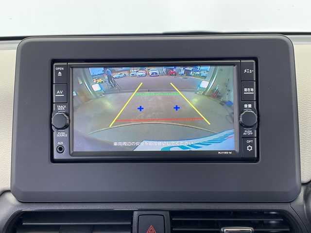 日産 デイズ X 栃木県 2021(令3)年 2.4万km ブラック 純正ナビ(MJ119D-W)/(フルセグTV・Bluetooth・CD・SD・AUX)/バックカメラ/エマージェンシーブレーキ/車線逸脱防止/前後コーナーセンサー/前方ドライブレコーダー/アイドリングストップ/オートライト/純正アルミホイール/純正フロアマット/ドアバイザー/ETC/スマートキー/取扱説明書/保証書