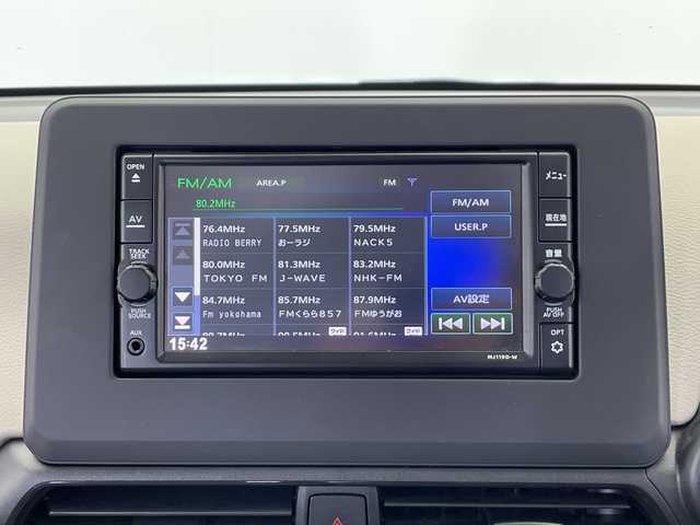 日産 デイズ X 栃木県 2021(令3)年 2.4万km ブラック 純正ナビ(MJ119D-W)/(フルセグTV・Bluetooth・CD・SD・AUX)/バックカメラ/エマージェンシーブレーキ/車線逸脱防止/前後コーナーセンサー/前方ドライブレコーダー/アイドリングストップ/オートライト/純正アルミホイール/純正フロアマット/ドアバイザー/ETC/スマートキー/取扱説明書/保証書
