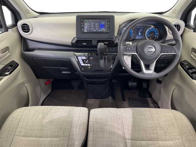 日産 デイズ X 栃木県 2021(令3)年 2.4万km ブラック 純正ナビ(MJ119D-W)/(フルセグTV・Bluetooth・CD・SD・AUX)/バックカメラ/エマージェンシーブレーキ/車線逸脱防止/前後コーナーセンサー/前方ドライブレコーダー/アイドリングストップ/オートライト/純正アルミホイール/純正フロアマット/ドアバイザー/ETC/スマートキー/取扱説明書/保証書