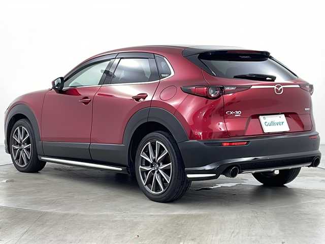マツダ ＣＸ－３０ XD Lパッケージ 道央・札幌 2021(令3)年 2.6万km ソウルレッドクリスタルM ・4WD/・ディーゼル/・寒冷地仕様/・純正ナビ/・BT&CD&DVD&HDMI&TV/・AppleCarPlay&AndroidAuto/・全方位カメラ/・純正フルエアロ/・i-ACTIVSENSE/・ブラインドスポットモニター/・パドルシフト/・パワーバックドア/・レザーシート/・運転席パワーシートメモリー付/・前席シートヒーター/・ステアリングヒーター/・ステアリングスイッチ/・オートマチックハイビーム/・オートライト/・LEDヘッドライト&フォグ/・オートワイパー/・プッシュスタート/・スマートキー/・スペアキー1本/・社外エンジンスターター/・ビルトインETC/・純正ドライブレコーダー前後