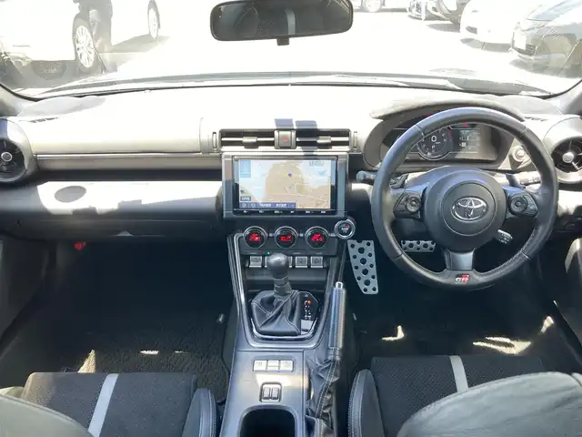 トヨタ ＧＲ８６ RZ 静岡県 2022(令4)年 5.6万km マグネタイトグレーメタリック Toyota Safety Sense/純正9インチナビ(NSZT-Y68T)/　AM FM CD DVD Bluetooth USB HDMI SDREC/ETC/LEDオートヘッドランプ/レーダークルーズコントロール/リアクリアランスソナー/ハーフレザーシート/シートヒーター(前席)/純正18インチアルミホイール/スマートキー＆プッシュスタート/パドルシフト/フルセグTV/バックモニター