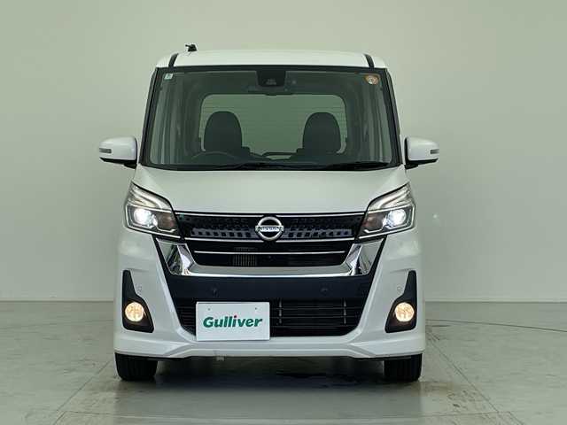 日産 デイズ ルークス ハイウェイスター Gターボ 愛知県 2018(平30)年 4.5万km ホワイトパール 純正ナビTV/BT/DVD/フルセグTV/インテリジェントエマージェンシーブレーキ/車線逸脱警報/踏み間違い衝突防止アシスト/寒冷地仕様車/アラウンドビューモニター/両側パワースライドドア/LEDヘッドライト/クルーズコントロール/純正15インチアルミ/プッシュスタート/スマートキー/取扱説明書/保証書