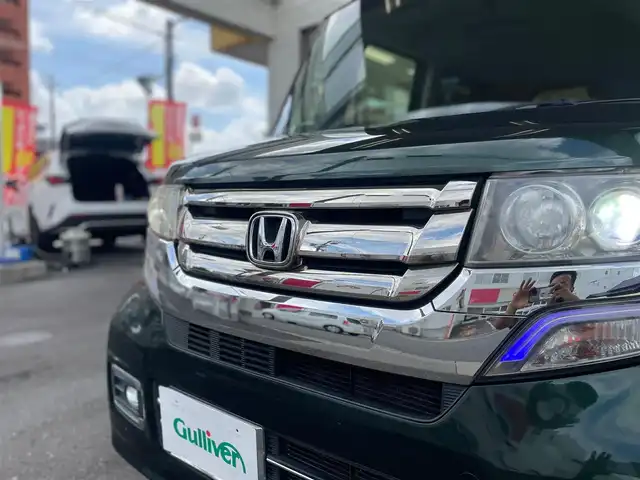 ホンダ Ｎ ＢＯＸ カスタム G ターボSSパッケージ 愛知県 2017(平29)年 7.8万km ブリティッシュグリーンP /当店買取/1オーナー/ターボ//社外エアクリーナー/社外マフラー//純正ナビVXM-175VFi//フルセグTV/CD/DVD/SD/ Bluetooth/MusicRack//USB/バックカメラ/TVキャンセラー//あんしんパッケージ/ナビ装着SPパッケージ//ディスチャージライト/Aライト//TRC/CTBA/ハーフレザー/シートヒーター//クルーズコントロール//リヤサンシェード/LEDフォグ/フォグメッキ//パドルシフト/革巻きステア/シートバックテーブル//ヒーテッドミラー//両側Pスライドドア//保証書/取説/スペアキー/ナビ取説