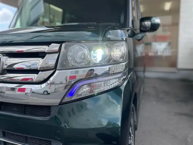 ホンダ Ｎ ＢＯＸ カスタム G ターボSSパッケージ 愛知県 2017(平29)年 7.8万km ブリティッシュグリーンP /当店買取/1オーナー/ターボ//社外エアクリーナー/社外マフラー//純正ナビVXM-175VFi//フルセグTV/CD/DVD/SD/ Bluetooth/MusicRack//USB/バックカメラ/TVキャンセラー//あんしんパッケージ/ナビ装着SPパッケージ//ディスチャージライト/Aライト//TRC/CTBA/ハーフレザー/シートヒーター//クルーズコントロール//リヤサンシェード/LEDフォグ/フォグメッキ//パドルシフト/革巻きステア/シートバックテーブル//ヒーテッドミラー//両側Pスライドドア//保証書/取説/スペアキー/ナビ取説
