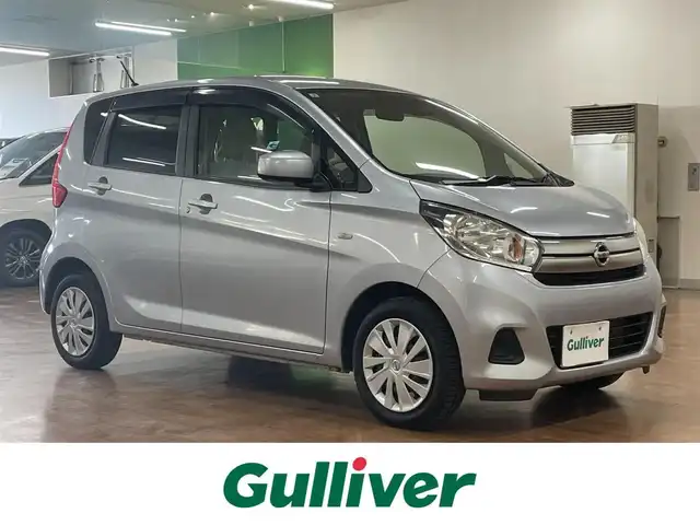 日産 デイズ S 道央・札幌 2017(平29)年 1.9万km クールシルバー ワンオーナー/4WD/衝突軽減ブレーキ/横滑り防止/アイドリングストップ/ヘッドライトレベライザー/シートヒーター/前後ドラレコ/社外HDDナビ/CD/MS/AUX/AM/FM/純正フロアマット/純正ドアバイザー/スペアキー/保証書/取扱説明書/スタッドレスセット積込み/　（155/65/14 2017年製5mm）