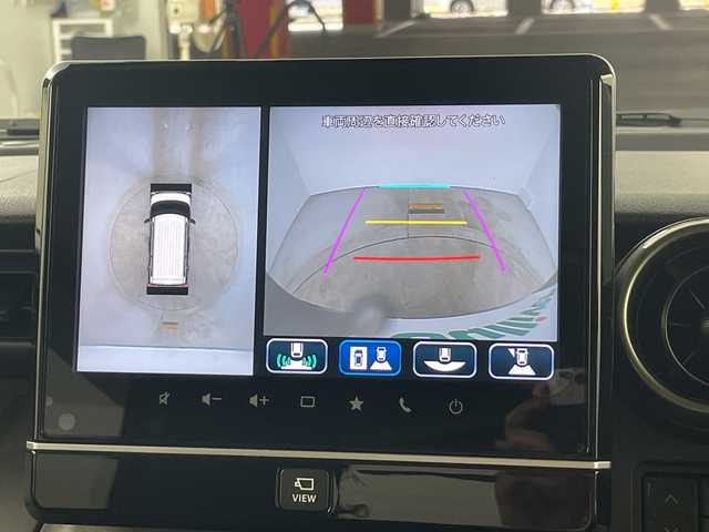 スズキ スペーシア ギア HYBRID XZ 愛知県 2023(令5)年 2万km スチールシルバーM 純正9インチメモリーナビ/・全方位モニター/・フルセグTV/・Bluetooth/・DVD再生/フロントドライブレコーダー/ビルトインETC/両側パワースライドドア/4本スポーク14インチ純正アルミ/革巻きステアリング/ステアリングスイッチ/リアヒーターダクト/前席シートヒーター/右リアパーソナルテーブル/リアドアロールサンシェード/スマートキー/USB充電ソケット