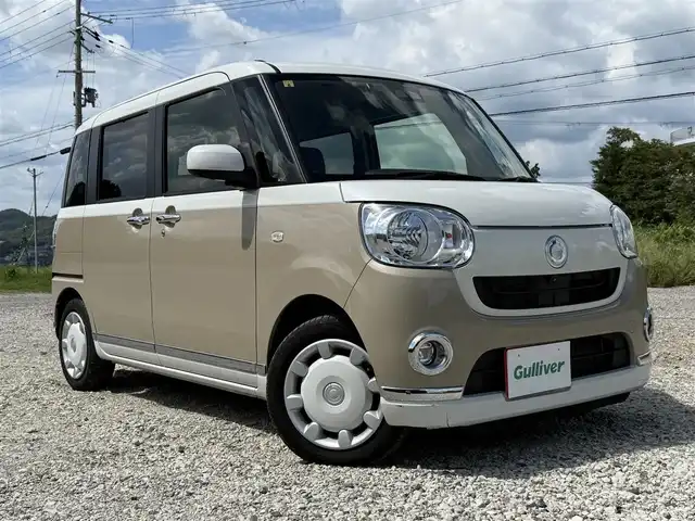 ダイハツ ムーヴ キャンバス X ブラックインテリア リミテッド SAⅢ 兵庫県 2020(令2)年 3.8万km パールホワイトⅢ/ナチュラルベージュマイカメタリック 2トーン 社外ナビ/地デジTV/パノラマモニター/両側パワースライドドア/スマートアシストIII/オートハイビーム/プッシュスタート＆スマートキー2個/ドライブレコーダー/オートライト/ETC/フォグランプ