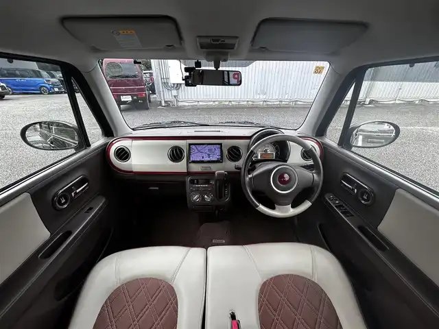 スズキ ラパン ショコラ G 静岡県 2014(平26)年 12.5万km アーバンブラウンパールメタリック 社外ナビ/バックカメラ/ドラレコ/ETC/純正フロアマット/スペアキー/保証書