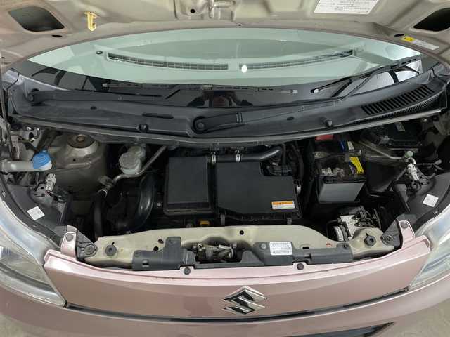 スズキ スペーシア X 新潟県 2013(平25)年 9.1万km イノセントピンクパールメタリック/ホワイト メモリナビ　型式GCX612/CD/DVD/バックカメラ/片側パワースライドドア