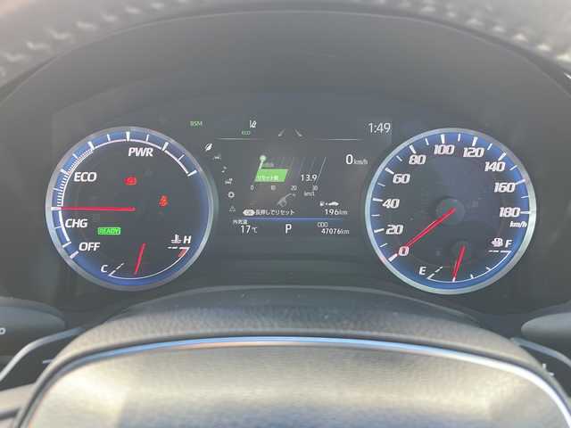 トヨタ クラウン ハイブリッド RS アドバンス 三重県 2018(平30)年 4.7万km ホワイトパールクリスタルシャイン 禁煙/純正ナビ/バックカメラ/前方ドラレコ/ETC2.0/デジタルインナーミラー/BSM/HUD/ステアヒーター/シートヒーター/パワーシート/メモリーシート/ハーフレザーシート/レーダークルーズコントロール/プリクラッシュ/革巻きステア/ステアスイッチ/LEDオートライト/オートハイビーム/電動格納ミラー