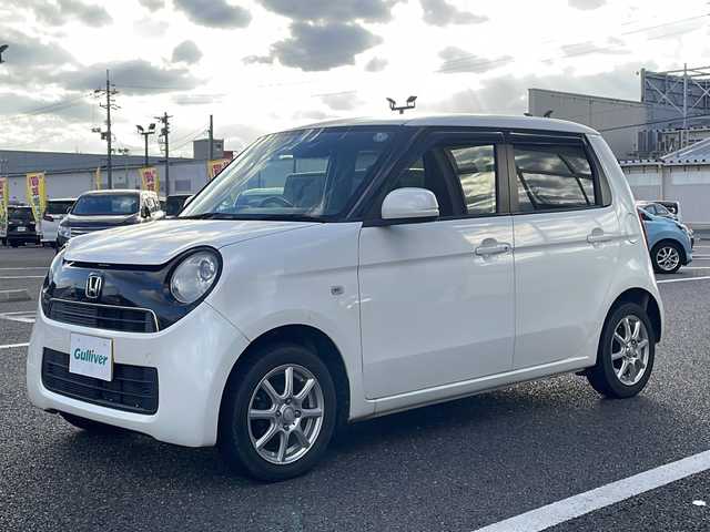 ホンダ Ｎ ＯＮＥ G 島根県 2012(平24)年 7.5万km プレミアムホワイトパール 社外7インチHDDナビゲーション(AVN669HD)/BT CD DVD/バックカメラ/ECON/純正フロアマット/ドアバイザー/電動格納ミラー/ハロゲンライト