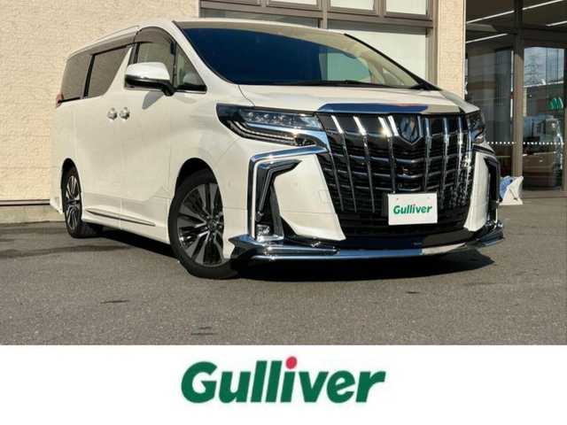 トヨタ アルファード S Cパッケージ 大阪府 2021(令3)年 2.7万km ホワイトパールクリスタルシャイン ワンオーナー/モデリスタ エアロ/JBLメーカーオプションナビ/フルセグTV CD DVD BT HDMI/全方位カメラ/Wサンルーフ/黒革シート/冷暖エアシート/パワーシート/デジタルインナーミラー/前後ドラレコ/ビルトイン2.0ETC/シーケンシャルウィンカー/両側パワースライドドア/パワーバックドア/衝突被害軽減ブレーキ/レーダークルーズコントロール/レーンアシスト/ブラインドスポットモニタ/オートマチックハイビーム/三眼LEDオートヘッドライト/フォグライト/パーキングアシスト/AC100V電源/ステアリングヒーター/W サイド カーテン ニー エアバッグ/禁煙車