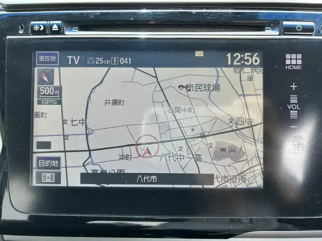 ホンダ フィット ハイブリット Fパッケージ 熊本県 2014(平26)年 12.5万km クリスタルブラックパール 純正ナビ/・AM/FM/CD/DVD/USB/HDMI/iPod/BT/・フルセグTV/ビルトインETC /バックカメラ/車両接近通報装置/横滑り防止装置/電動格納ミラー/・ウィンカーミラー/ハロゲンライト/・ヘッドライトレベライザー/ステアリングリモコン/ドアバイザー/スポーツモード/純正フロアマット/スマートキー/・スペアキー