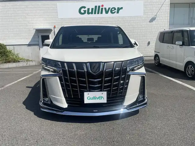 トヨタ アルファード S タイプゴールド 神奈川県 2021(令3)年 3.1万km ラグジュアリーホワイトパールクリスタルシャインガラスフレーク モデリスタエアロ/モデリスタマフラー/サンルーフ/純正１２．１型フリップダウンM/純正ディスプレイオーディオ/・ナビゲーション/・フルセグTV/・バックカメラ/両側電動スライドドア/ダウンサス/純正エンジンスターター/デジタルインナーミラー/トヨタセーフティセンス/・プリクラッシュセーフティ/・レーントレーシングアシスト/・レーダークルーズコントロール/・ハイビームアシスト/ブラインドスポットモニター/リアクロストラフィックアラート/パーキングサポートブレーキ/前後ドライブレコーダー/スマートキーX２/ビルトイン2.0ETC/新車時手帳・取説