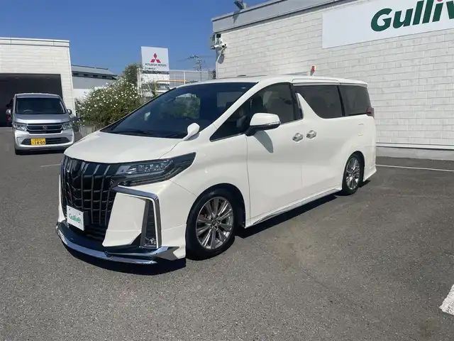 トヨタ アルファード S タイプゴールド 神奈川県 2021(令3)年 3.1万km ラグジュアリーホワイトパールクリスタルシャインガラスフレーク モデリスタエアロ/モデリスタマフラー/サンルーフ/純正１２．１型フリップダウンM/純正ディスプレイオーディオ/・ナビゲーション/・フルセグTV/・バックカメラ/両側電動スライドドア/ダウンサス/純正エンジンスターター/デジタルインナーミラー/トヨタセーフティセンス/・プリクラッシュセーフティ/・レーントレーシングアシスト/・レーダークルーズコントロール/・ハイビームアシスト/ブラインドスポットモニター/リアクロストラフィックアラート/パーキングサポートブレーキ/前後ドライブレコーダー/スマートキーX２/ビルトイン2.0ETC/新車時手帳・取説