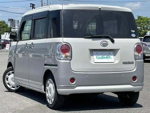 ダイハツ ムーヴ キャンバス X LTD メイクアッフ SA Ⅱ 道央・札幌 2016(平28)年 10.9万km パールホワイトⅢ/スムースグレーマイカメタリック 2トーン ４WD/社外メモリーナビ/CD/DVD/BT/フルセグ/スマートアシストII/衝突被害軽減ブレーキ/横滑り防止装置/レーンキープアシスト/ETC/ドライブレコーダー/アイドリングストップ/両側パワースライドドア/社外シートカバー/プッシュスタート/スマートキー/ハロゲンヘッドライト/オートライト/フォグランプ/ヘッドライトレベライザー/電動格納ミラー/純正フロアマット/ドアバイザー/スペアキー