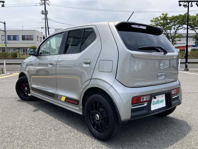 スズキ アルト ワークス 鳥取県 2016(平28)年 8.6万km スチールシルバーM ターボ車 5速ミッション/社外ディスプレイオーディオ/BT/USB/バックカメラ・ETC/社外レーダー探知機/RECAROシート/MOMOステアリング/ENKEI１５インチアルミ/リアタワーバー/フロアパフォーマンスバー/ケンウッドスピーカー/キセノンヘットライト/フォグライト/プッシュエンジンスタート/フロアマット/社外アルミスタットレスセット積込/（タイヤ溝５－６部山）/純正パーツ積込