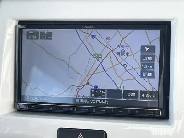 スズキ ハスラー G 福岡県 2015(平27)年 11.2万km パールホワイト レーダーブレーキサポート/衝突軽減/横滑り防止装置/社外ナビ（ＭＤＶ－Ｓ７１０）/フルセグTV/CD/DVD/BT/SD/AM/FM/シートヒーター/アイドリングストップ/ＥＴＣ/スマートキー/プッシュスタート/オートエアコン