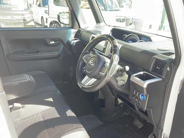 ダイハツ ウェイク G ターボ SA Ⅱ 沖縄県 2017(平29)年 7.6万km パールホワイトⅢ 純正ＳＤナビ/（ＡＭ／ＦＭ／ＣＤ／ＤＶＤ／ＢＴ）　/フルセグＴＶ　/両側パワスラ　/衝突軽減防止装置　　/ＥＴＣ　/前後ドラレコ　　/バックモニター　/コーナーセンサー　/アイドリングストップ　/純正フロアマット