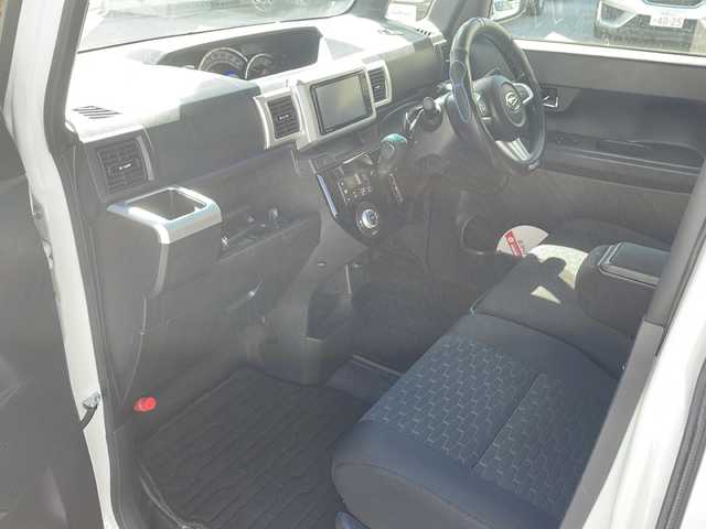 ダイハツ ウェイク G ターボ SA Ⅱ 沖縄県 2017(平29)年 7.6万km パールホワイトⅢ 純正ＳＤナビ/（ＡＭ／ＦＭ／ＣＤ／ＤＶＤ／ＢＴ）　/フルセグＴＶ　/両側パワスラ　/衝突軽減防止装置　　/ＥＴＣ　/前後ドラレコ　　/バックモニター　/コーナーセンサー　/アイドリングストップ　/純正フロアマット