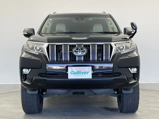 トヨタ ランドクルーザー プラド TX Lパッケージ 新潟県 2022(令4)年 3.4万km ブラック 4WD/サンルーフ/純正メモリナビ【NSZT-Y68T】/　フルセグTV/Bluetooth/CD/DVD/トヨタセーフティセンス/・プリクラッシュセーフティ/・レーンディパーチャーアラート/・オートマチックハイビーム/・レーダークルーズコントロール/前席パワーシート/レザーシート/前席シートヒーター/前席エアシート/前後コーナーセンサー/前後ドライブレコーダー/バックモニター/ビルトインETC/横滑り防止装置/LEDヘッドライト/リフトアップ/禁煙車