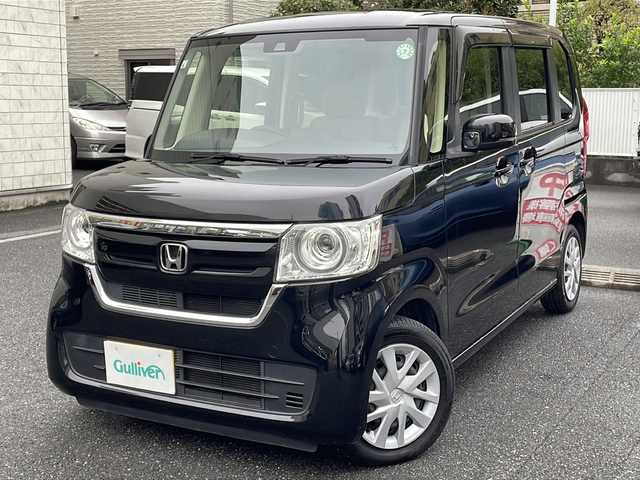 ホンダ Ｎ ＢＯＸ G ホンダセンシング 埼玉県 2019(令1)年 2.4万km クリスタルブラックパール 登録時23125km/ワンオーナー/純正メモリナビ　（CD/DVD/BT）/フルセグTV/バックカメラ/レーダークルーズコントロール/プッシュスタート/スマートキー/ビルトインETC/LEDヘッドライト/ステアリングスイッチ/ウィンカーミラー/純正フロアマット/純正ドアバイザー/ECONモード/取扱説明書/ナビ取扱説明書/保証書
