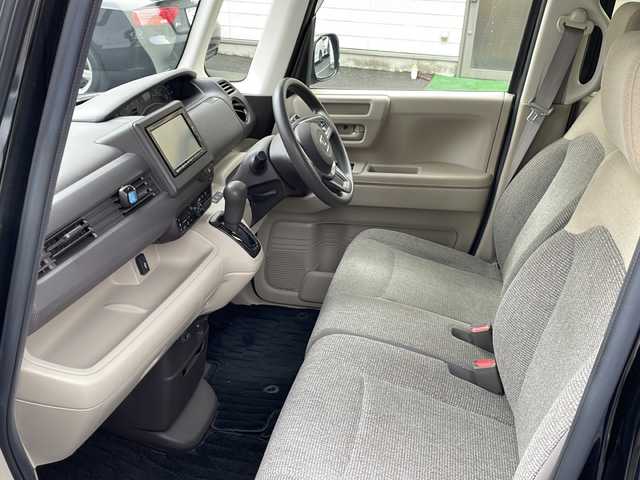 ホンダ Ｎ ＢＯＸ G ホンダセンシング 埼玉県 2019(令1)年 2.4万km クリスタルブラックパール 登録時23125km/ワンオーナー/純正メモリナビ　（CD/DVD/BT）/フルセグTV/バックカメラ/レーダークルーズコントロール/プッシュスタート/スマートキー/ビルトインETC/LEDヘッドライト/ステアリングスイッチ/ウィンカーミラー/純正フロアマット/純正ドアバイザー/ECONモード/取扱説明書/ナビ取扱説明書/保証書