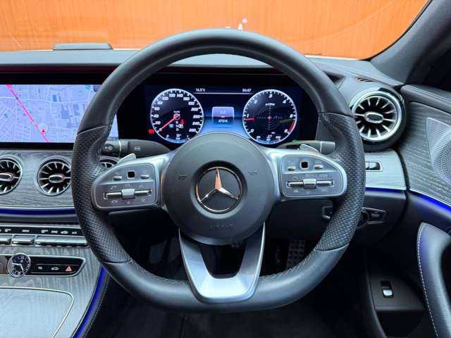 メルセデス・ベンツ ＣＬＳ２２０ｄ スポーツ エクスクルーシブPKG 千葉県 2020(令2)年 4.8万km ダイヤモンドホワイト ガラスSR　/ACC　/黒革シート　/HUD　/Burmesterサウンド　/ナビ　/TV　/360°Bluetooth接続　/シートヒーター　/ベンチレーション　/電動トランク　/LEDヘッドライト　/アンビエントライト　/RSP　/ドラレコ　/ETC