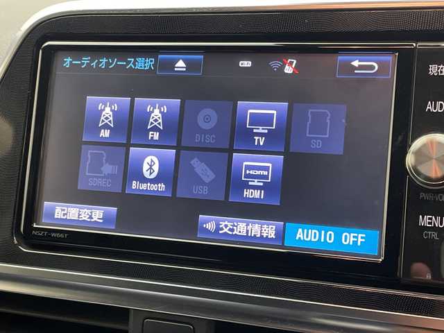 トヨタ シエンタ G 愛媛県 2017(平29)年 8.9万km ブラックマイカ 純正ナビ/フルセグTV/Bluetooth/両側パワースライドドア/バックカメラ/ＥＴＣ/ＬＥＤヘッドライト/純正フロアマット/３列シート/オートマチックハイビーム/オートライト/レーンキープアシスト/衝突被害軽減システム
