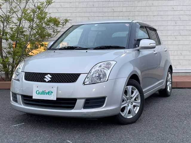 スズキ スイフト XG Cセレクション 茨城県 2010(平22)年 14.1万km シルバー 社外ナビ/（FM/AM/BT/ワンセグ） /スマートキー /バックカメラ /ETC /純正AW /ABS /パワーステアリング /パワーウィンドウ