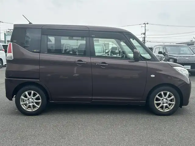 スズキ ソリオ G 山形県 2018(平30)年 8.6万km クラッシーブラウンM スマートキー/パワースライドドア/SDナビ　/　【CD DVD 　USB iPod】/フルセグTV/バックカメラ/ETC/シートヒーター/横滑り防止装置/純正フロアマット/ドアバイザー/電動格納ミラー