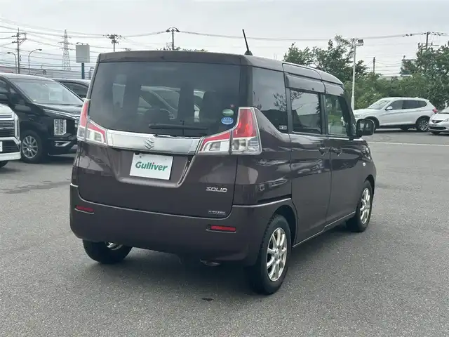 スズキ ソリオ G 山形県 2018(平30)年 8.6万km クラッシーブラウンM スマートキー/パワースライドドア/SDナビ　/　【CD DVD 　USB iPod】/フルセグTV/バックカメラ/ETC/シートヒーター/横滑り防止装置/純正フロアマット/ドアバイザー/電動格納ミラー