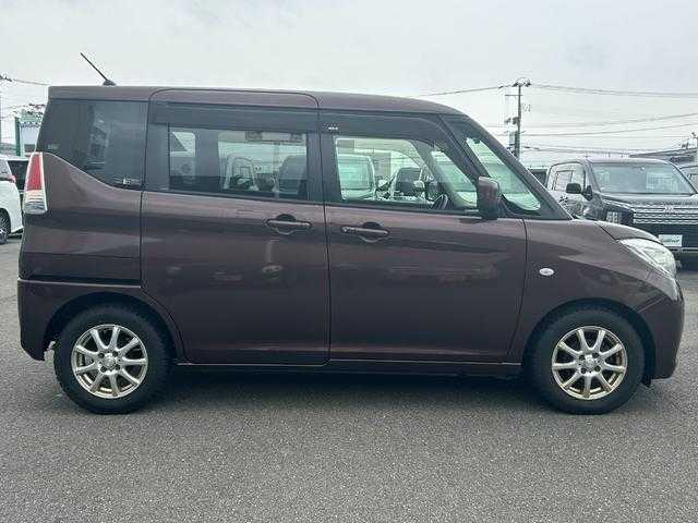 スズキ ソリオ G 山形県 2018(平30)年 8.6万km クラッシーブラウンM SDナビ/　　【CD DVD フルセグ USB iPod】/バックカメラ/パワースライドドア/オートライト/シートヒーター/14インチアルミホイール/電動格納ミラー/純正フロアマット/ドアバイザー/スマートキー/ETC